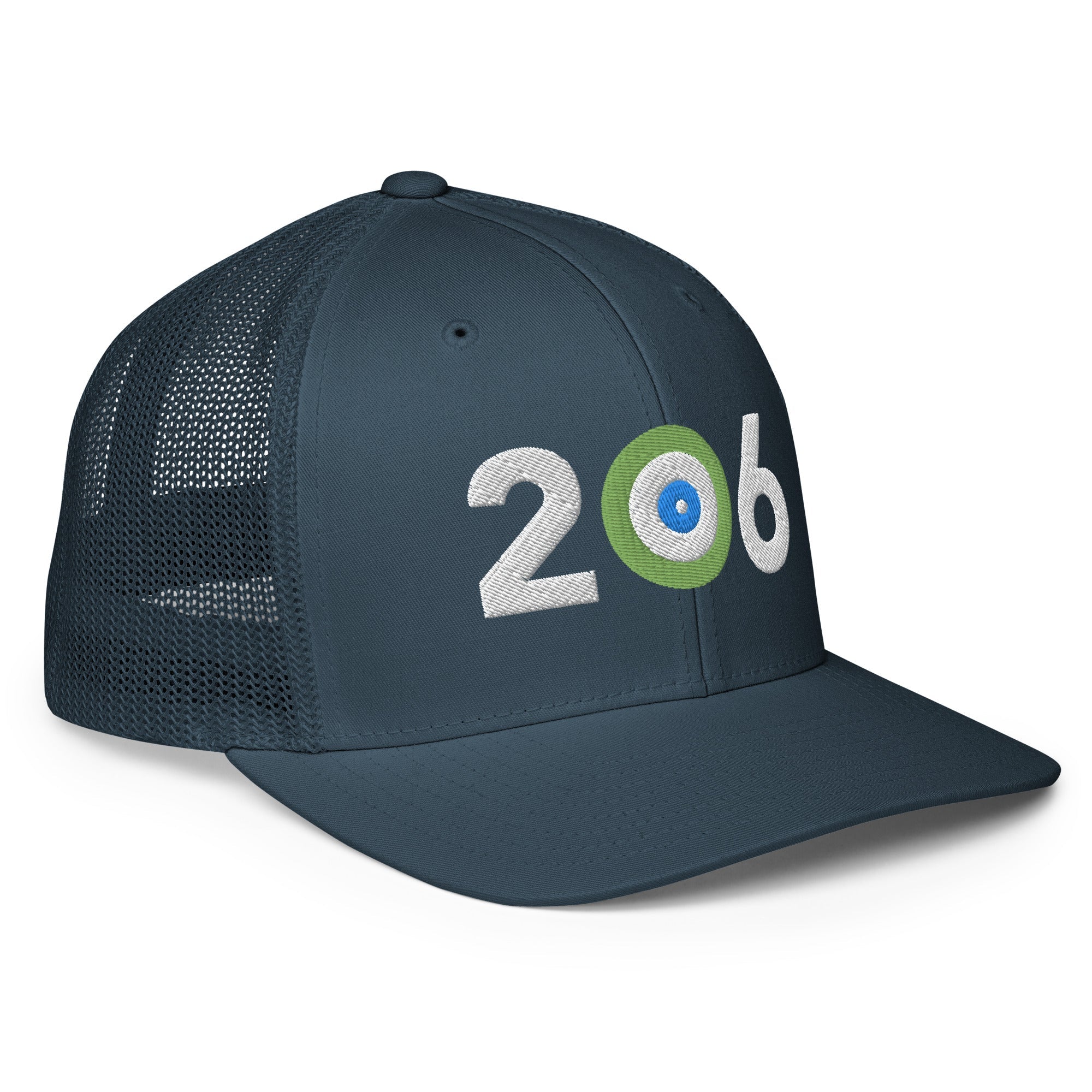 Area Code 206 - Seattle Curling Club Closed-back trucker cap - Broomfitters