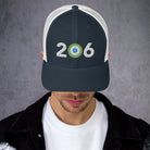 AREA CODE 206 - SEATTLE CURLING CLUB TRUCKER CAP - Broomfitters