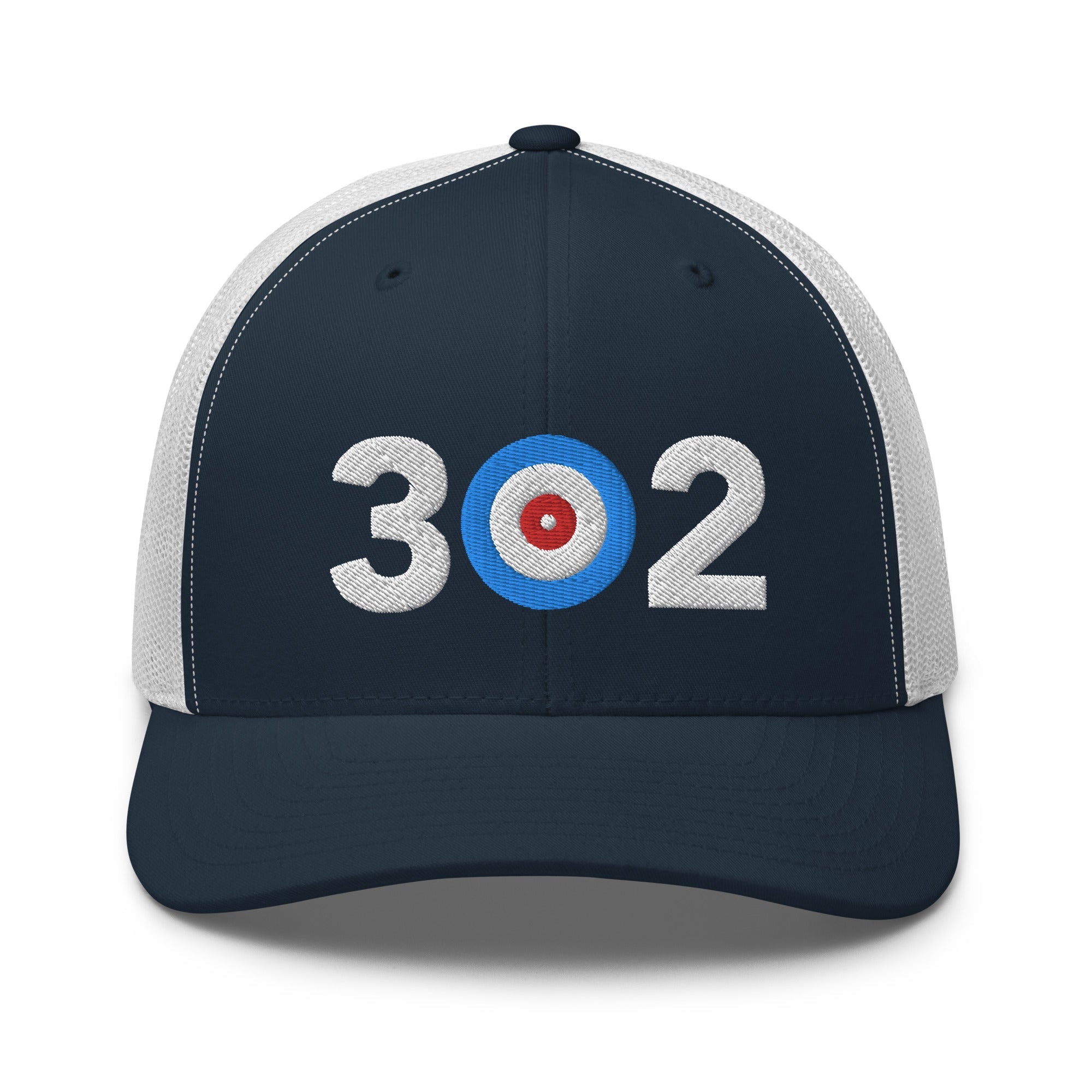 Area Code 302 - Delaware Curling Club Trucker Cap - Broomfitters