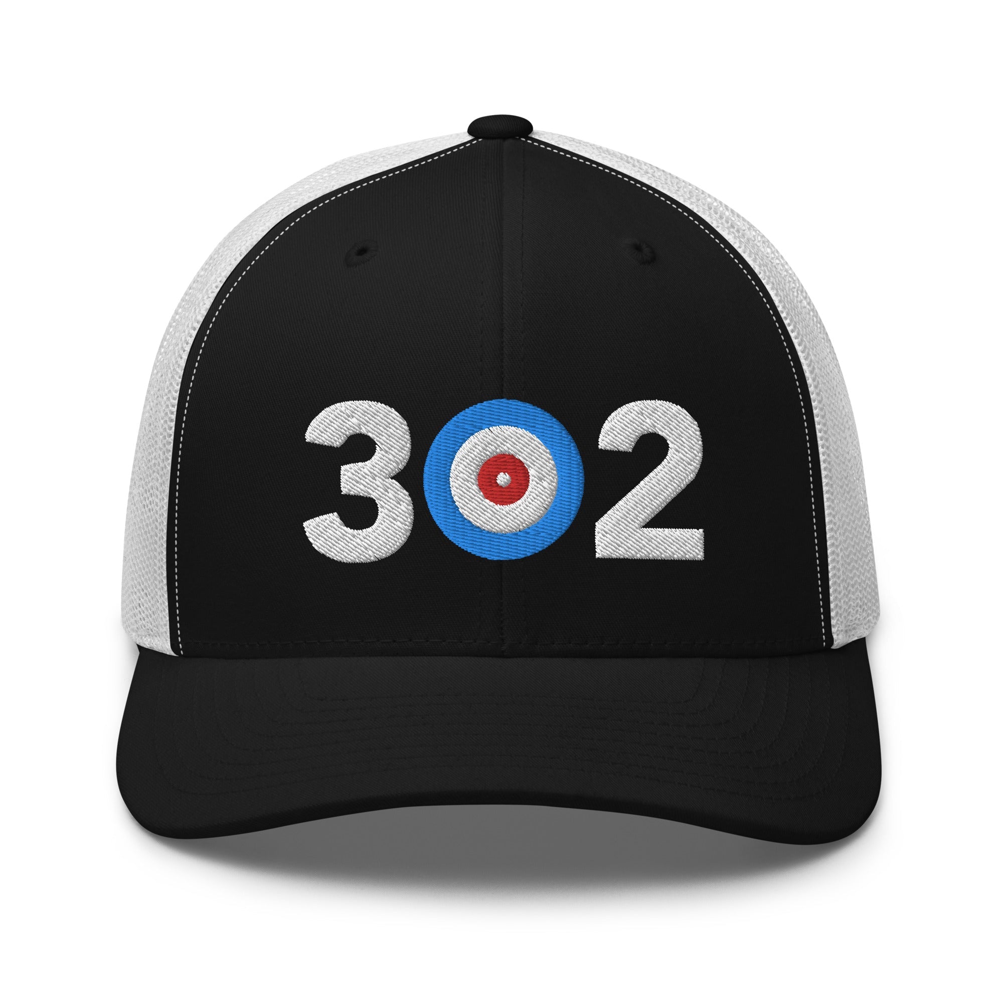 Area Code 302 - Delaware Curling Club Trucker Cap - Broomfitters