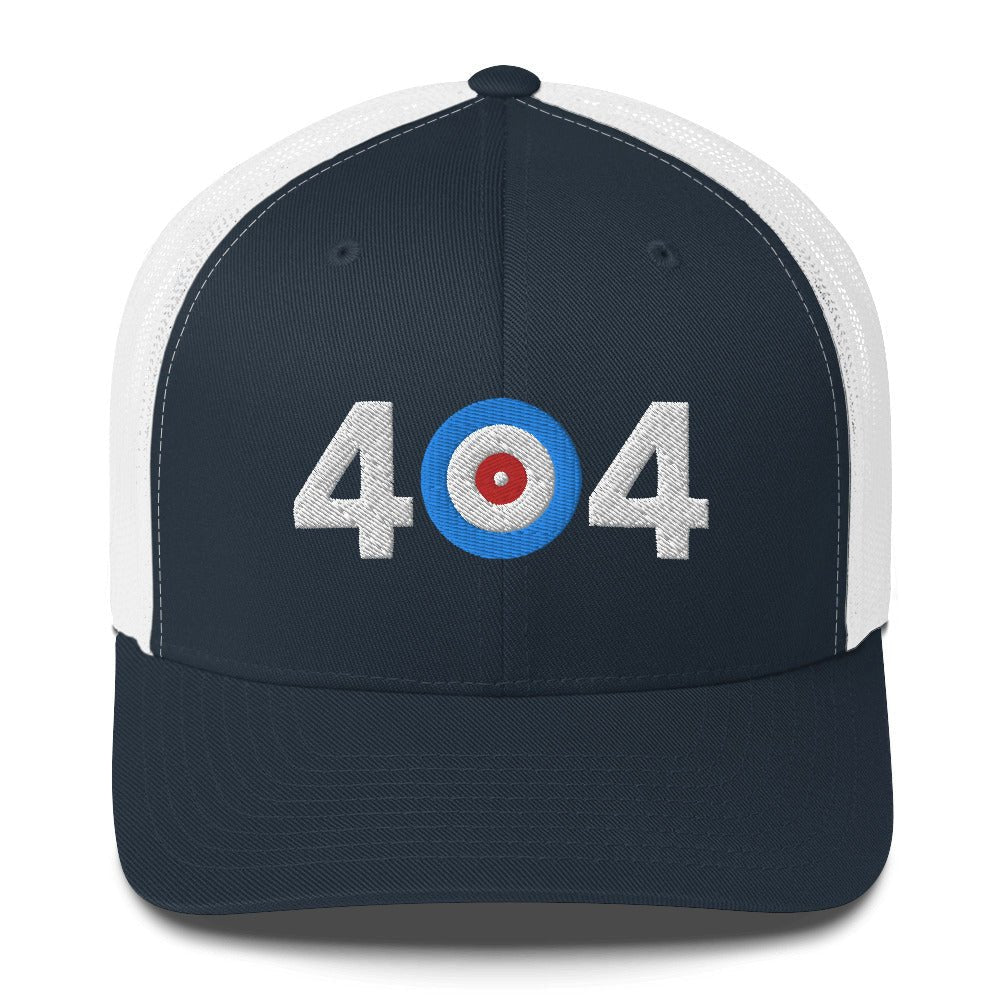 Area Code 404 - Atlanta, Georgia Curling Club Trucker Cap - Broomfitters