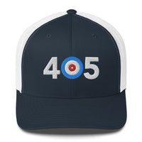 Area Code 405 - Oklahoma Curling Club Trucker Cap - Broomfitters