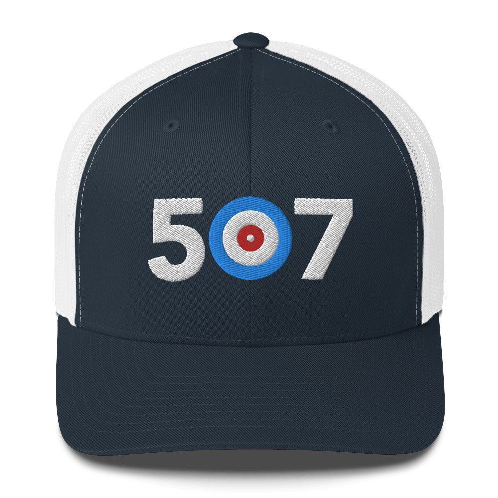 AREA CODE 507 - MINNESOTA CURLING CLUB TRUCKER CAP - Broomfitters