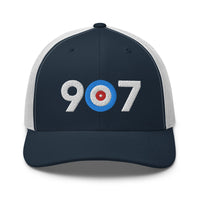 Area Code 907 - Alaska Curling Club Trucker Cap - Broomfitters