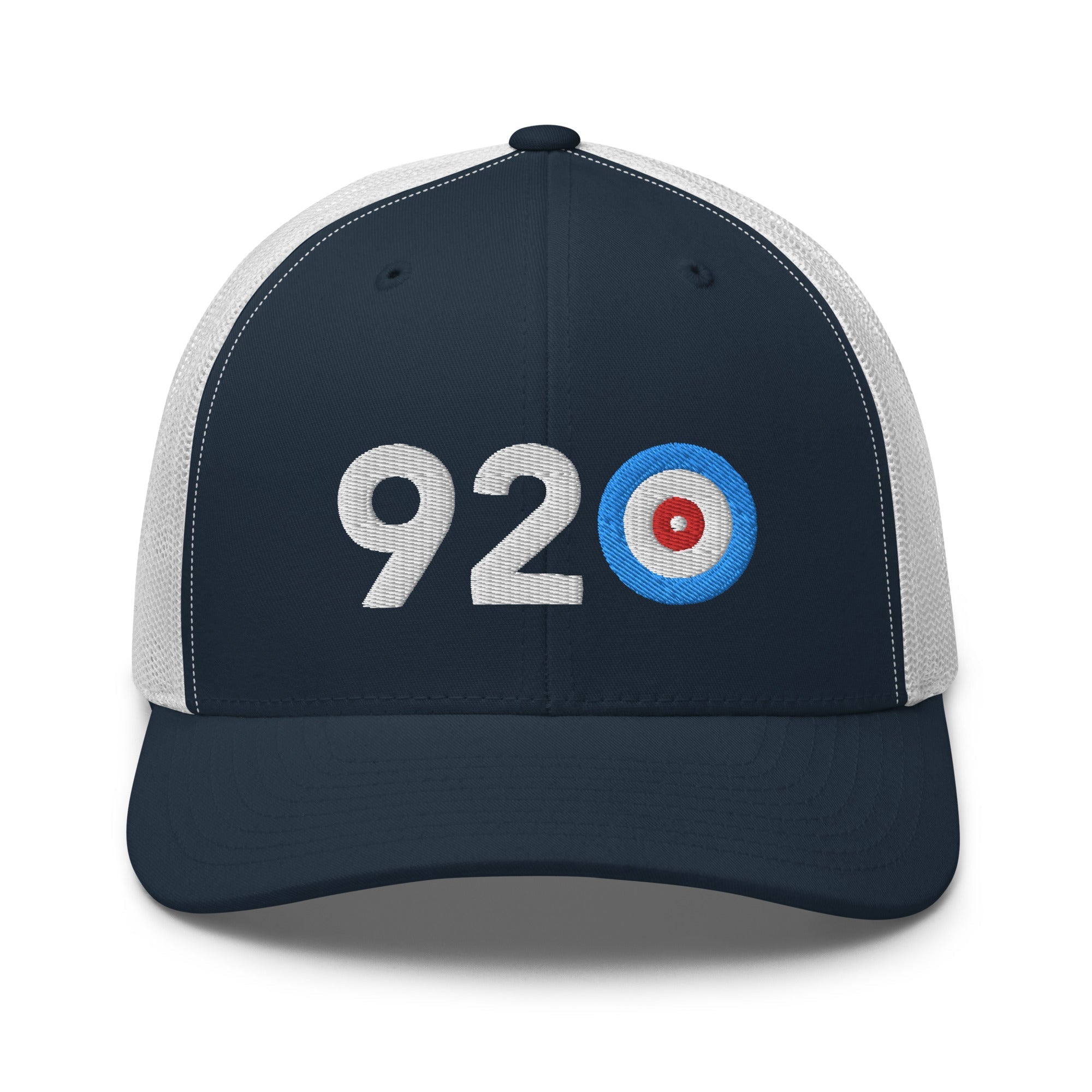 Area Code 920 - Wisconsin Curling Club Trucker Cap - Broomfitters