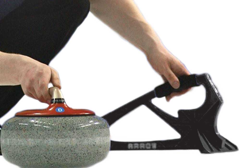 Arrow Curling Delivery Stabilizer - Broomfitters