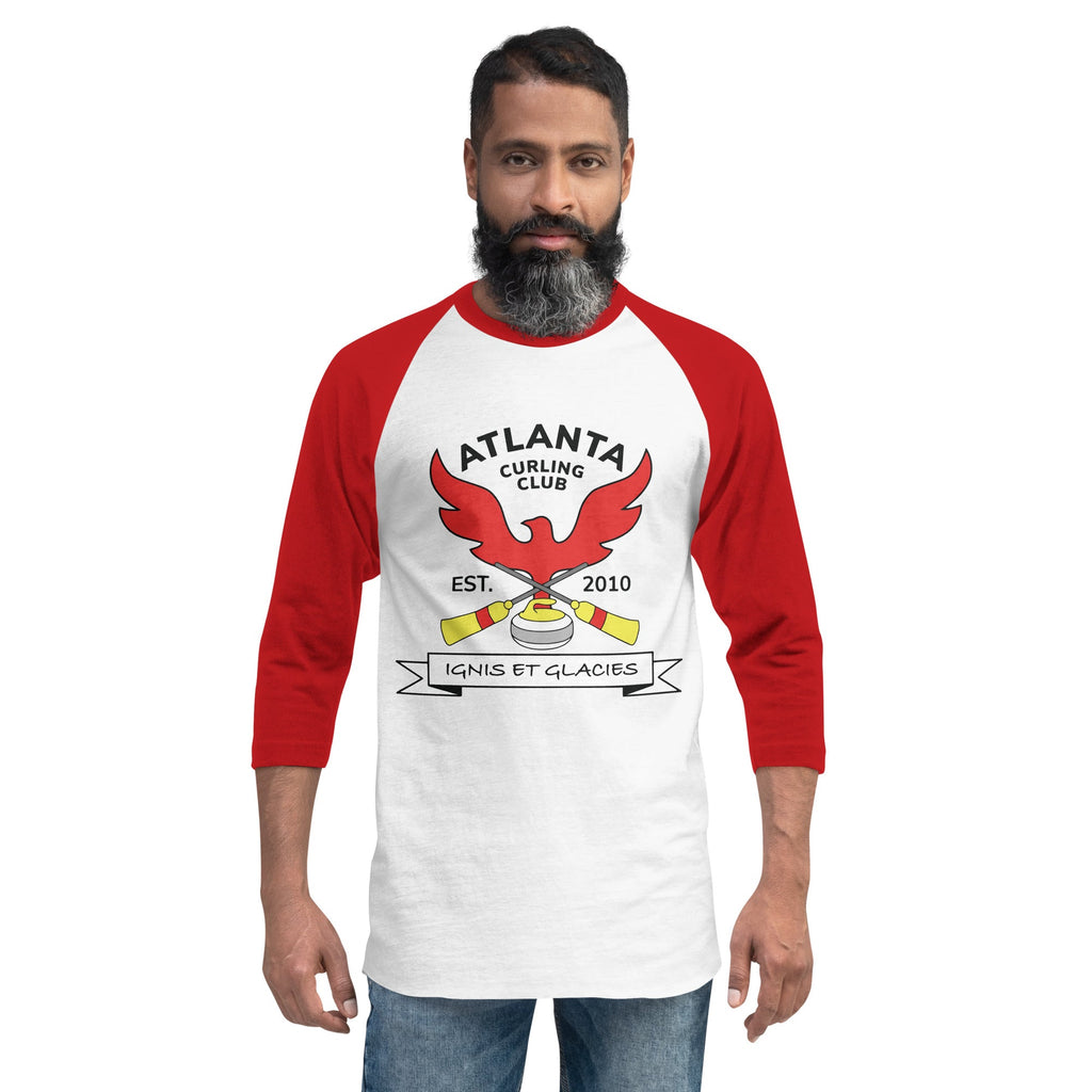 Atlanta Curling Club 3/4 sleeve raglan shirt - Broomfitters