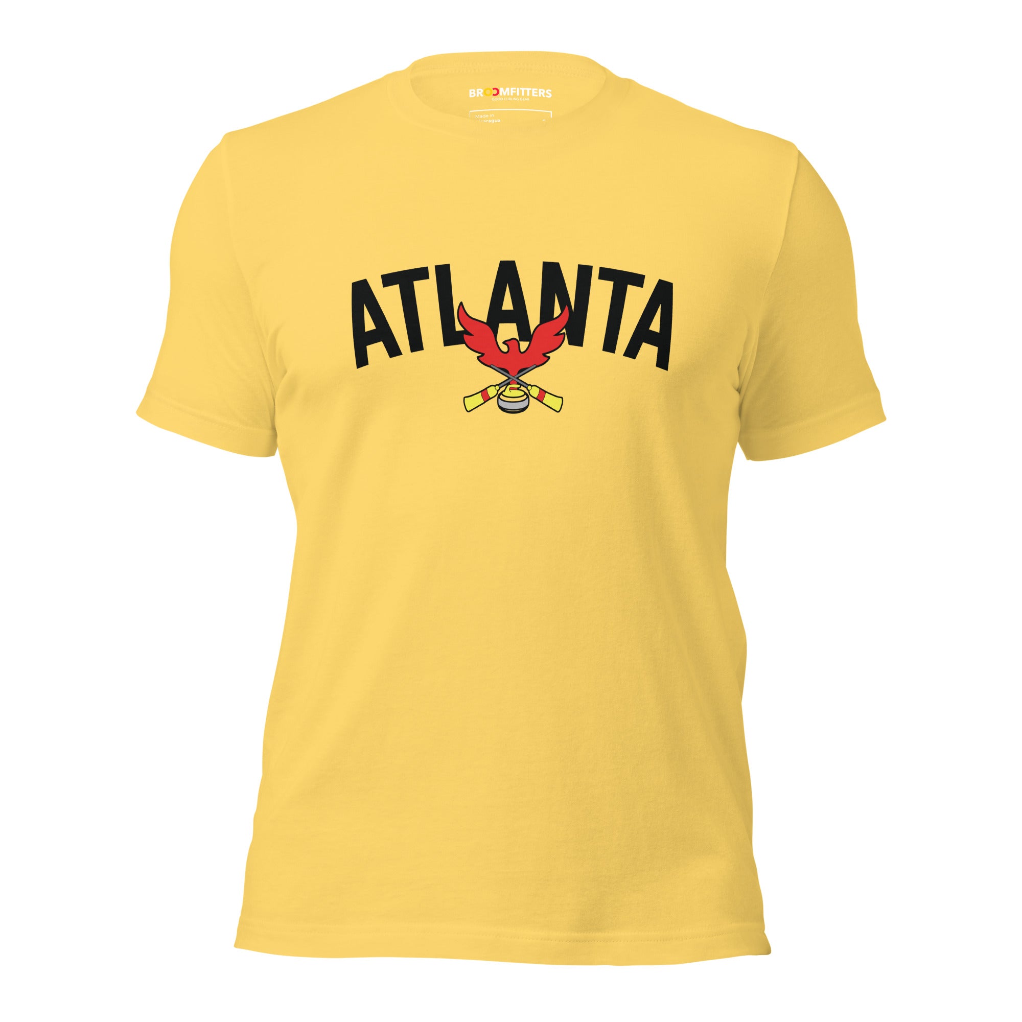 ATLANTA CURLING CLUB BIG BLOCK LETTERS Unisex t-shirt - Broomfitters