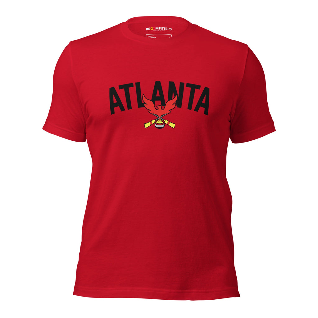 ATLANTA CURLING CLUB BIG BLOCK LETTERS Unisex t-shirt - Broomfitters