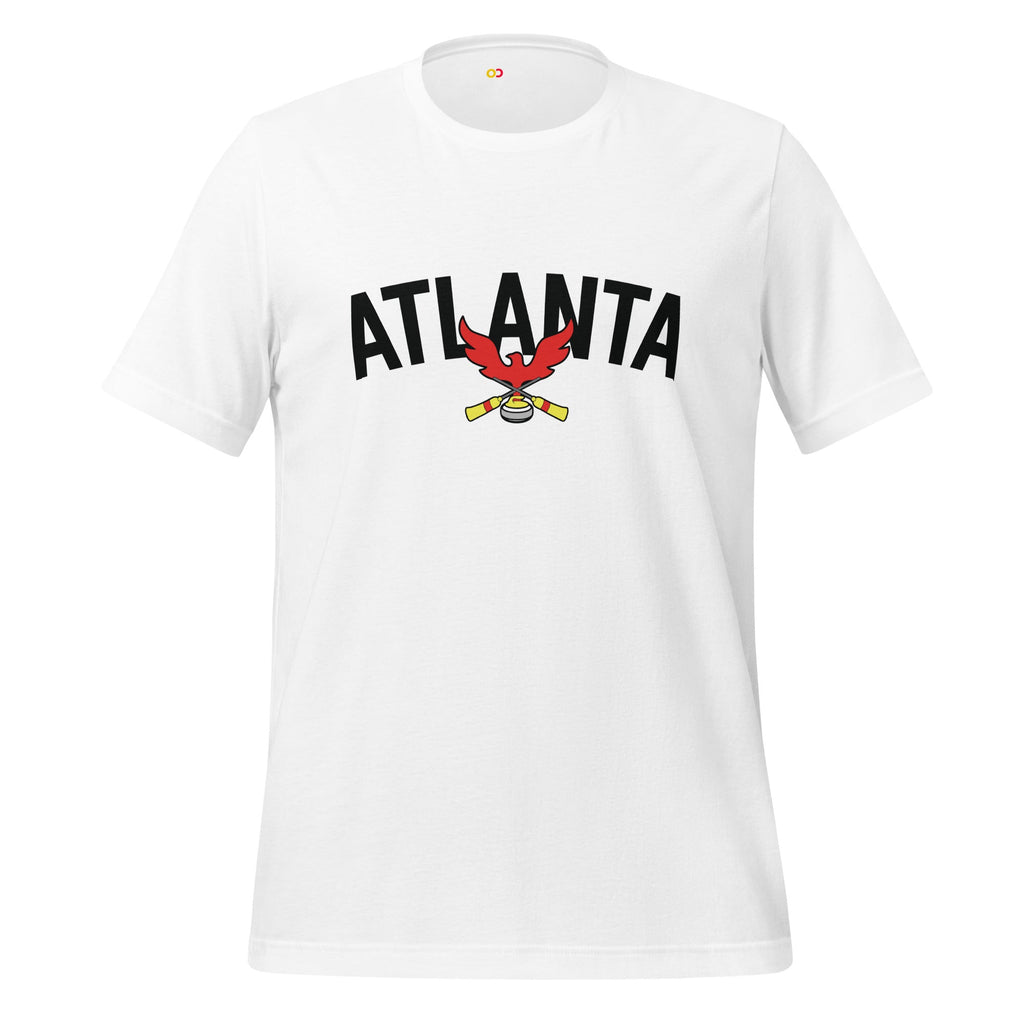 ATLANTA CURLING CLUB BIG BLOCK LETTERS Unisex t-shirt - Broomfitters