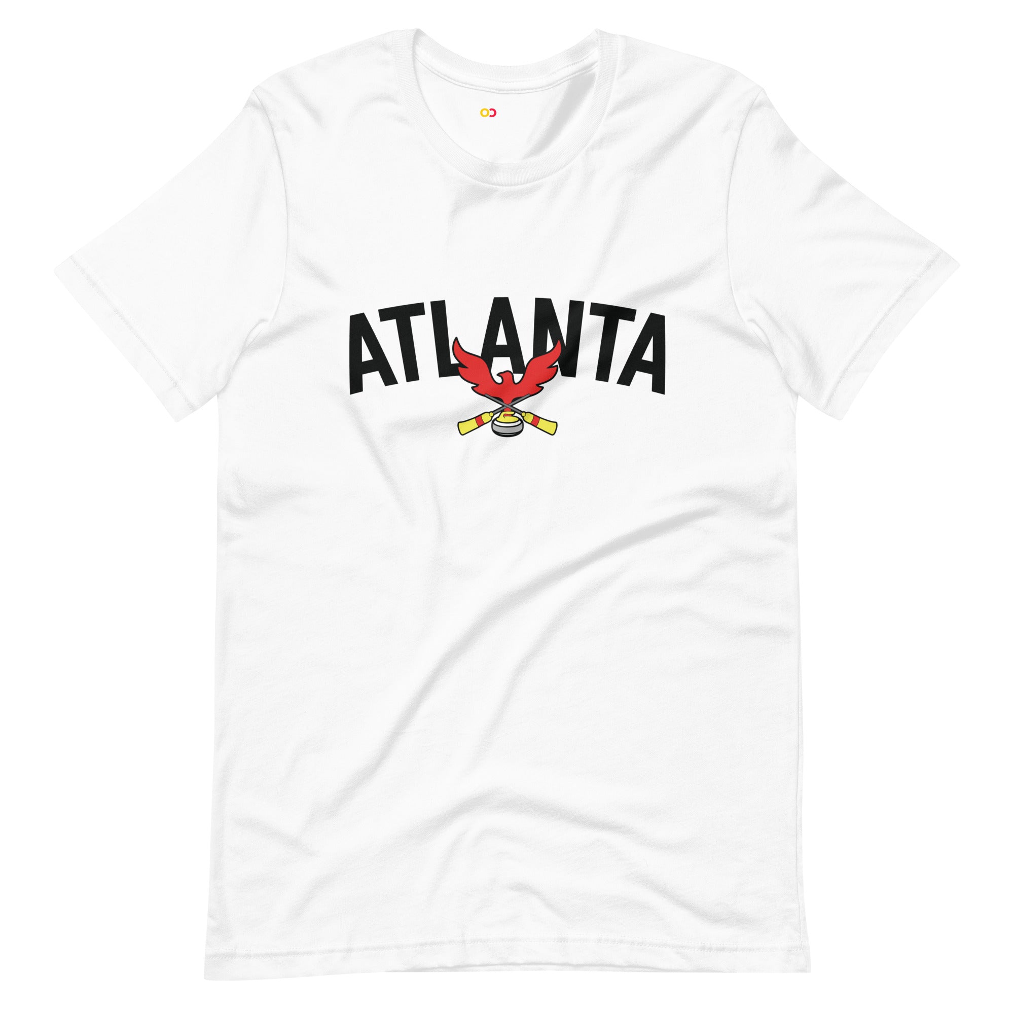 ATLANTA CURLING CLUB BIG BLOCK LETTERS Unisex t-shirt - Broomfitters