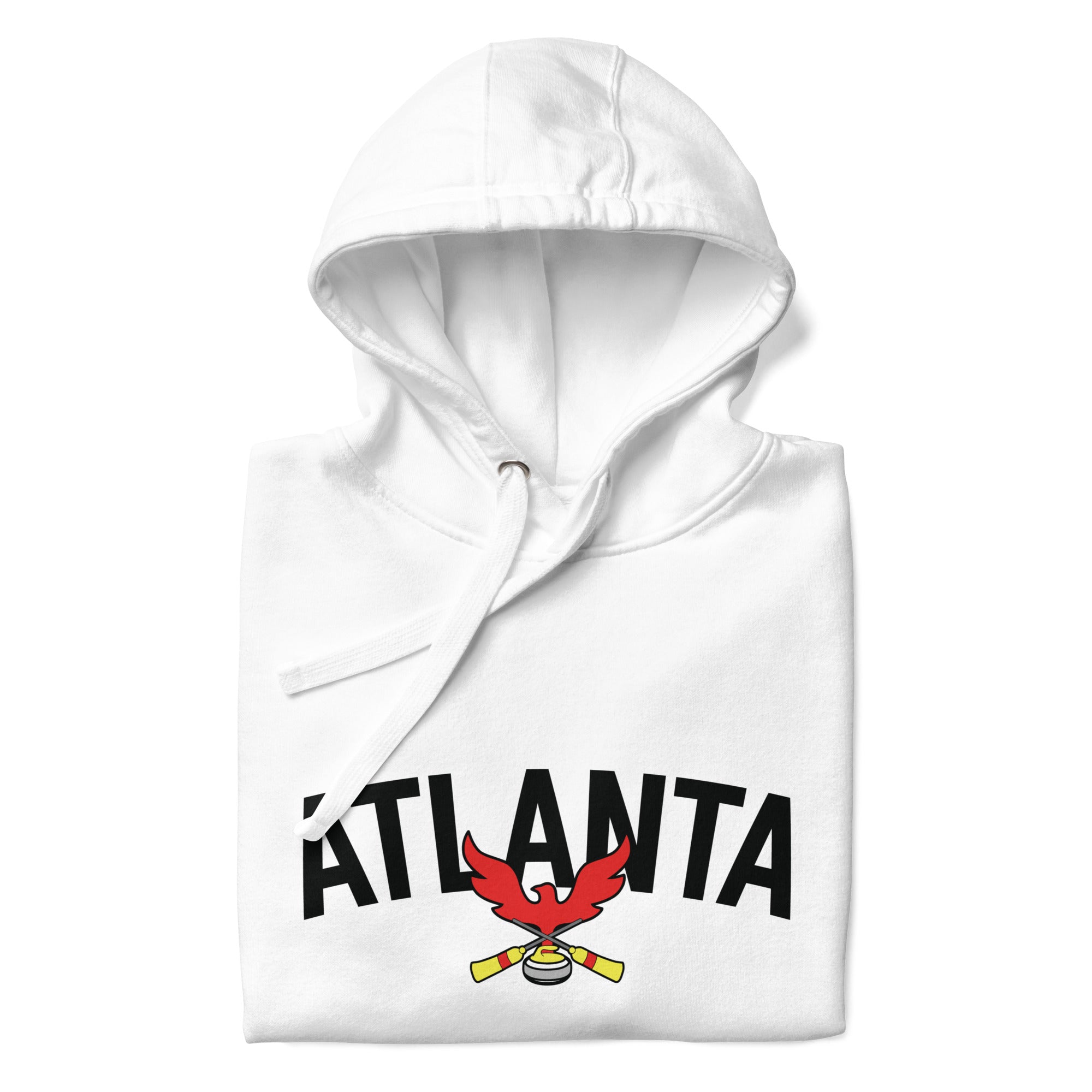 Atlanta Curling Club Block Letters Unisex Hoodie - Broomfitters