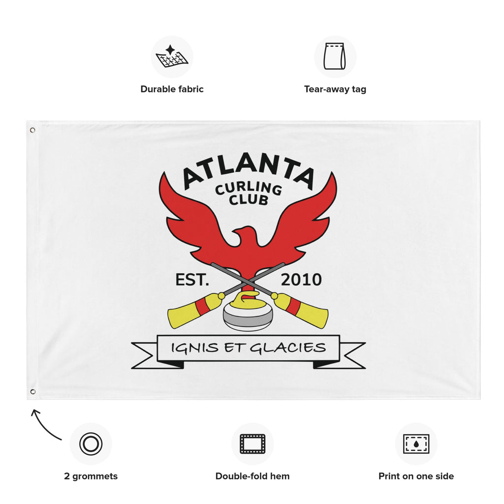 Atlanta Curling Club Flag - Broomfitters