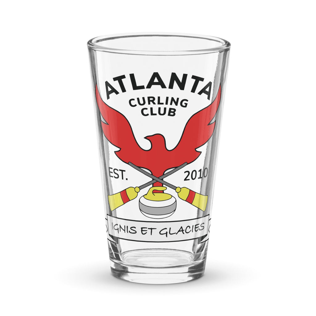 Atlanta Curling Club Shaker pint glass - Broomfitters
