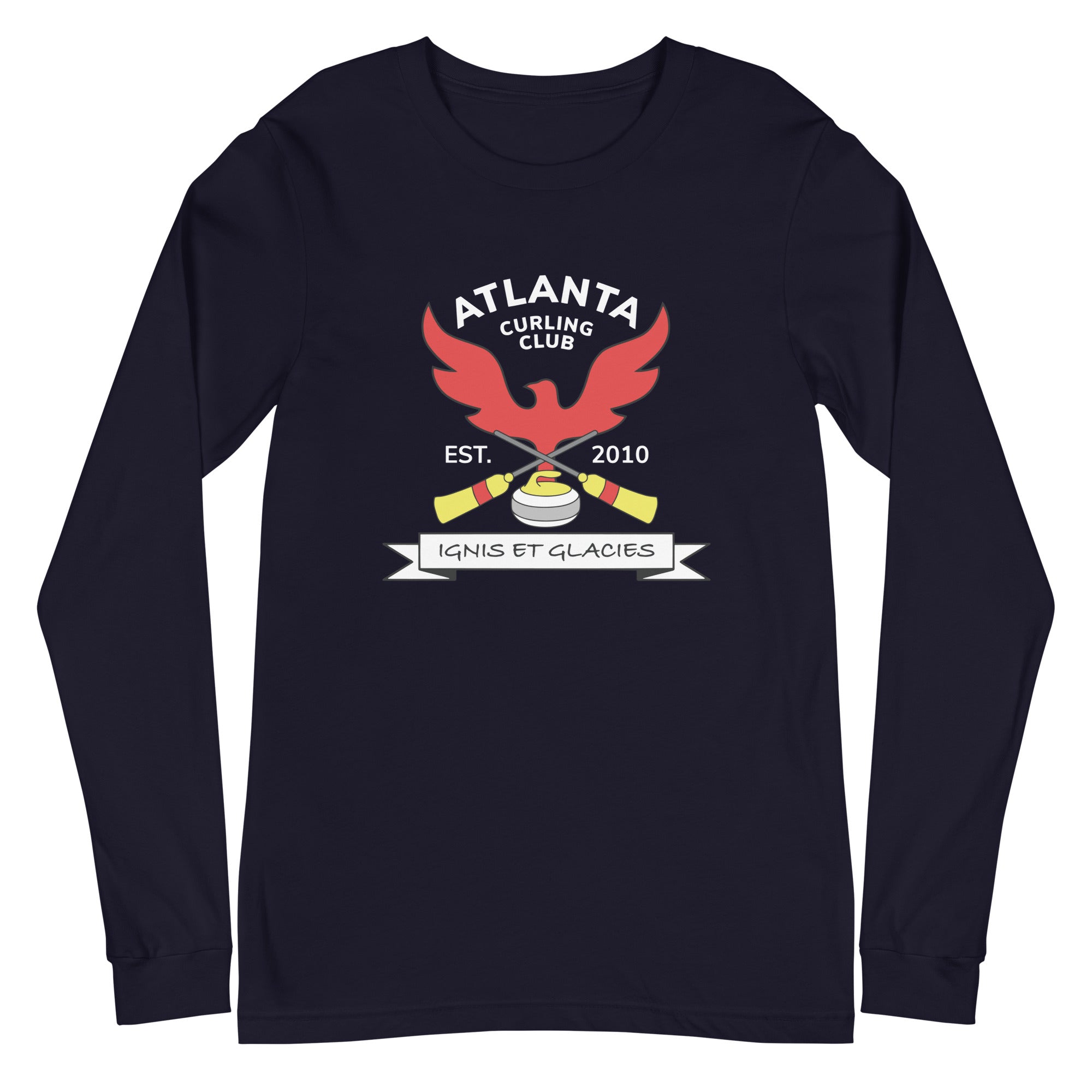 Atlanta Curling Club Unisex Long Sleeve Tee - Broomfitters