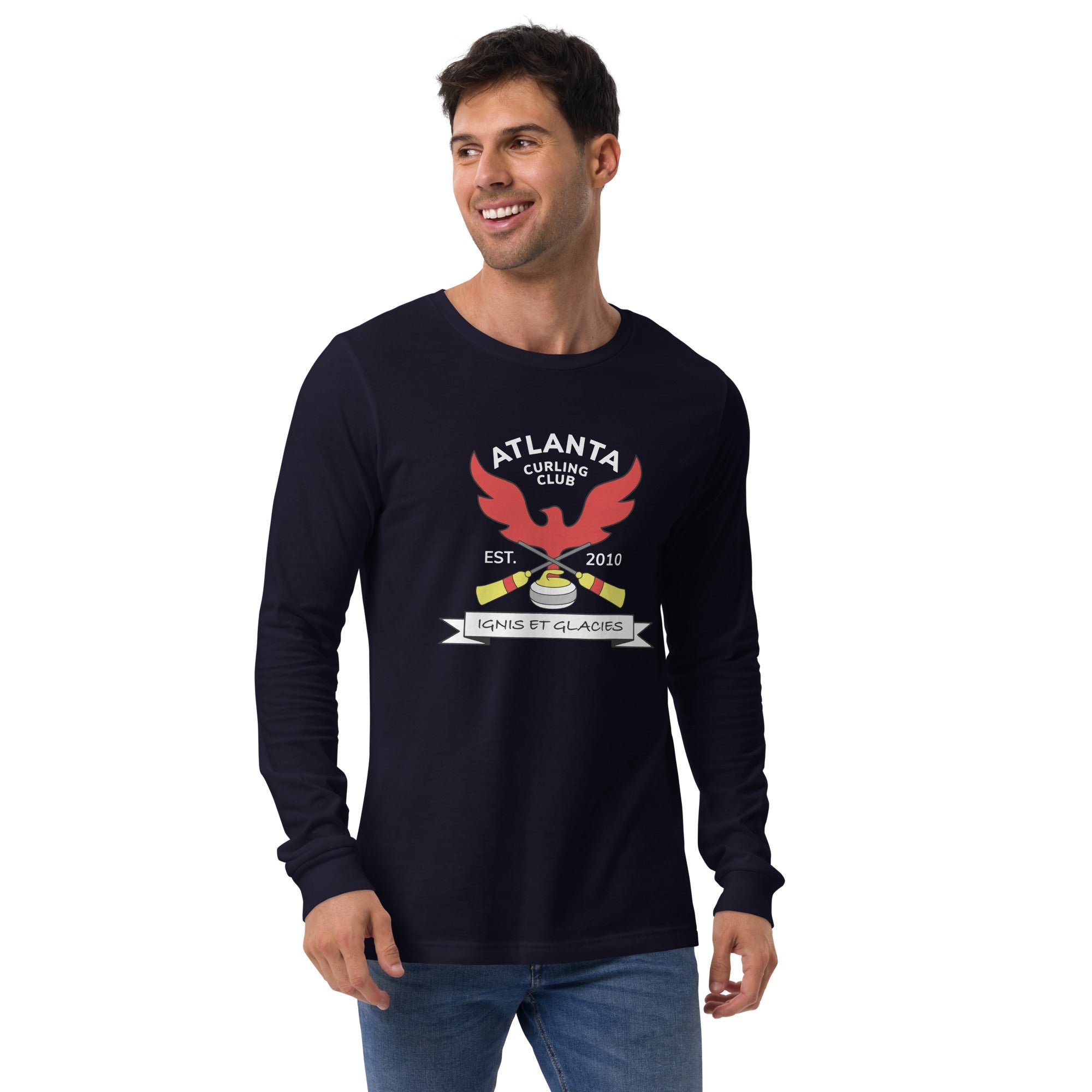 Atlanta Curling Club Unisex Long Sleeve Tee - Broomfitters