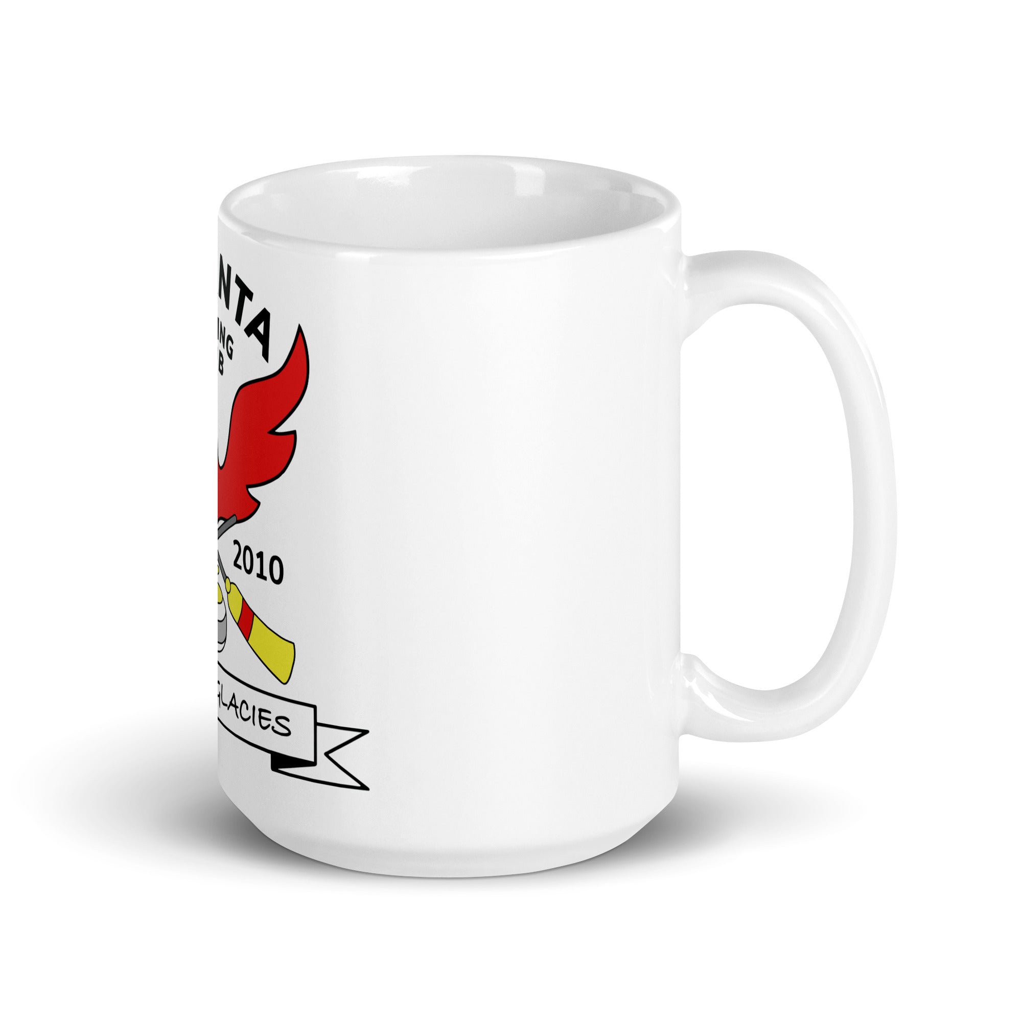 Atlanta Curling Club White glossy mug - Broomfitters