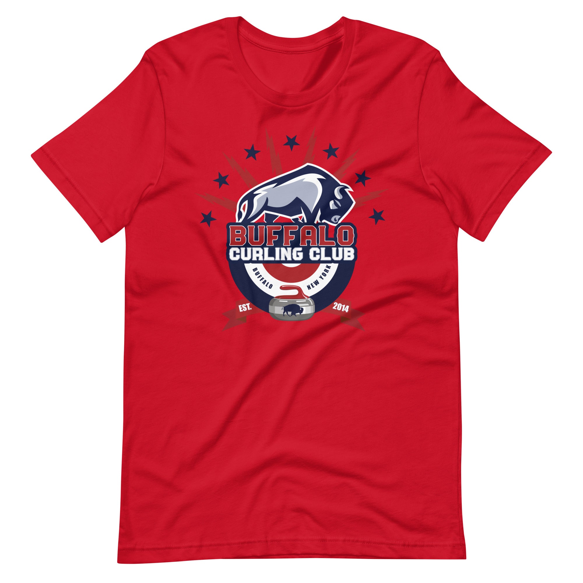 Big Buffalo T-shirt - Buffalo Curling Club - Broomfitters