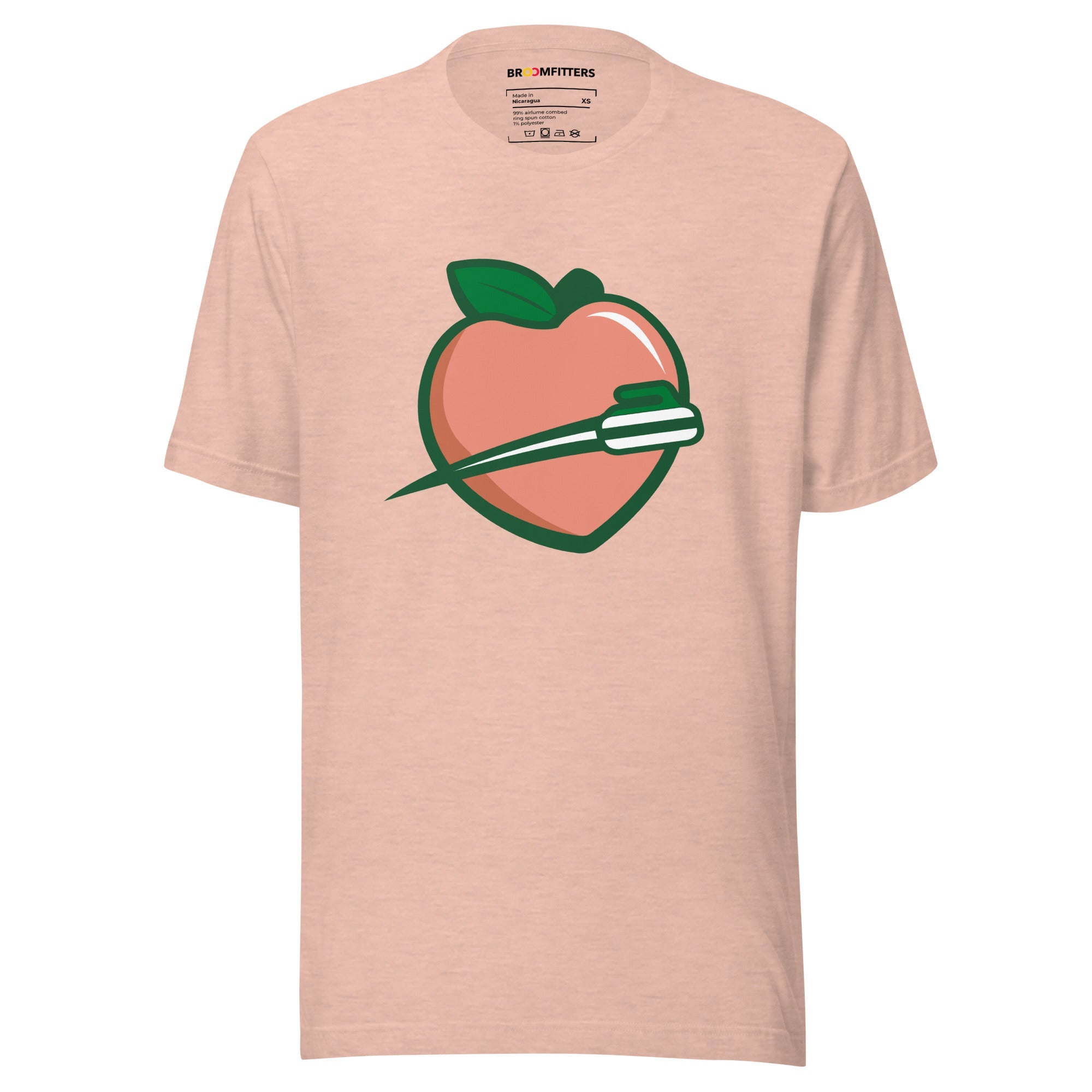 Big & Peachy - Peachtree Curling Association T-shirt - Broomfitters