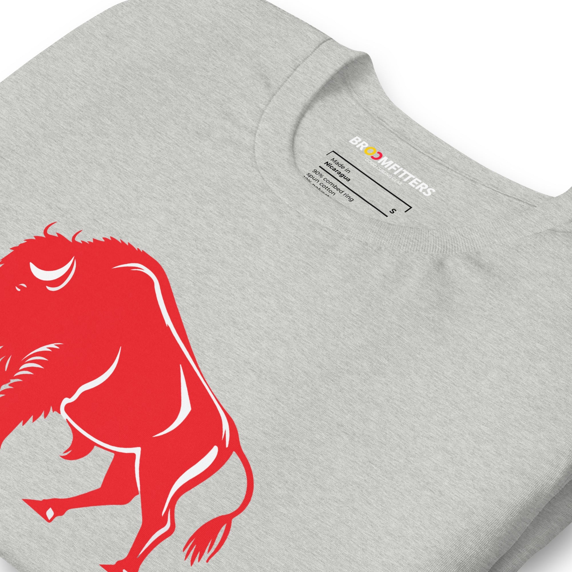 Big Red Buffalo T-shirt - Broomfitters