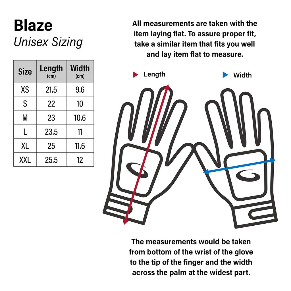 Blaze Curling Gloves - Broomfitters
