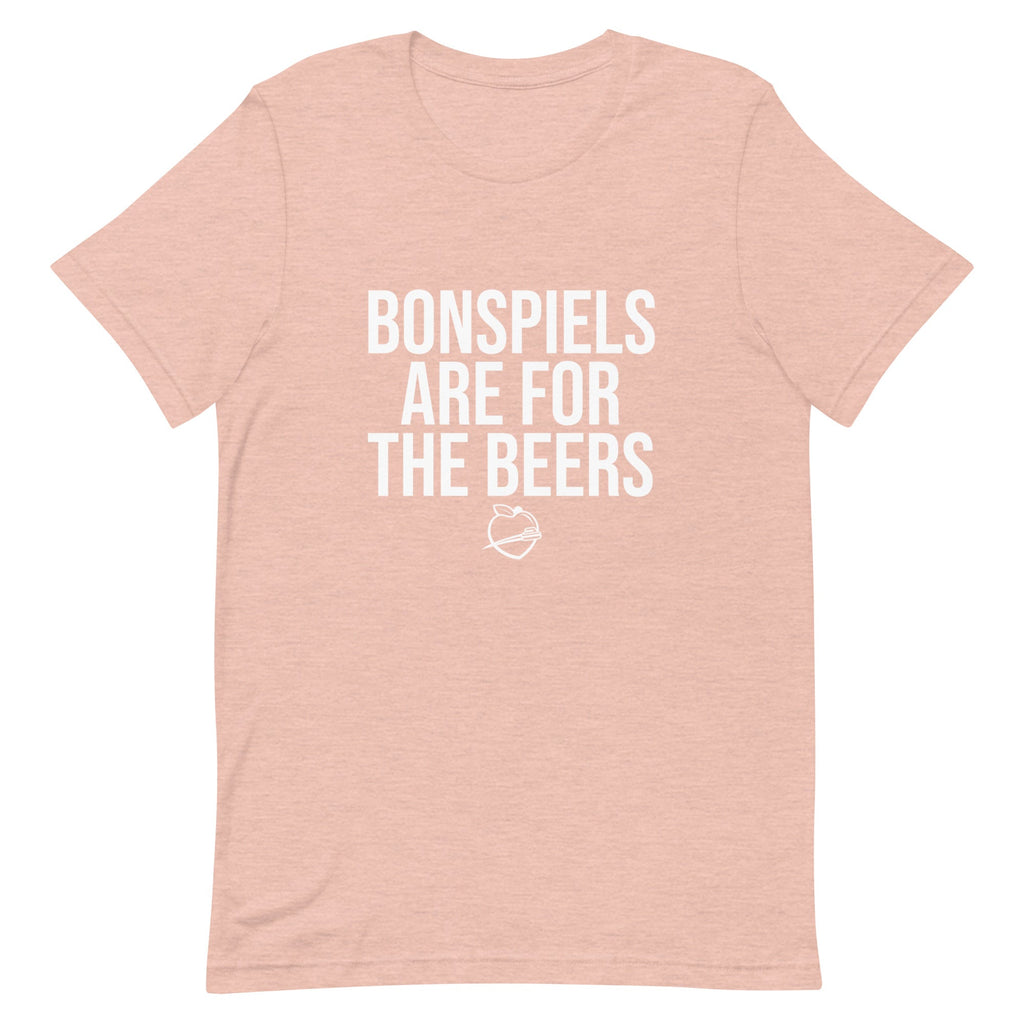 Bonspiels are for the Beers — Peachtree t-shirt - Broomfitters