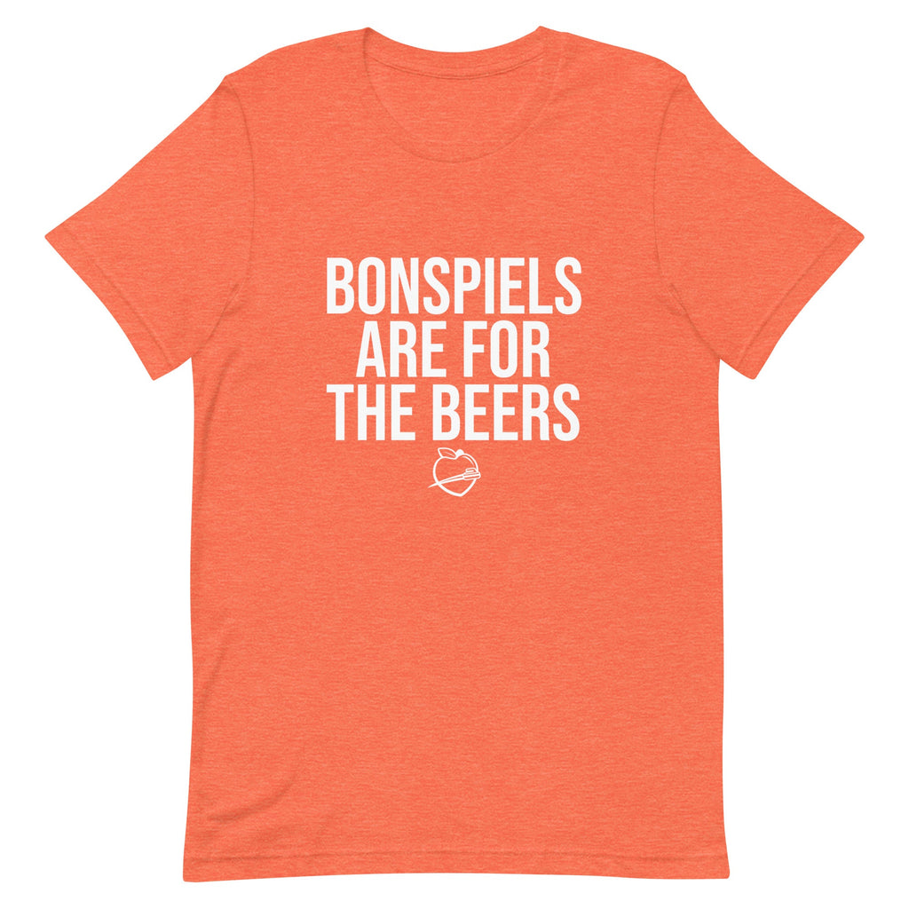 Bonspiels are for the Beers — Peachtree t-shirt - Broomfitters