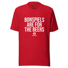 Bonspiels Are For The Beers T-shirt | Buffalo Curling Club - Broomfitters