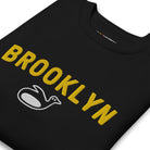 Brooklyn Block Slider Embroidered Sweatshirt - Broomfitters