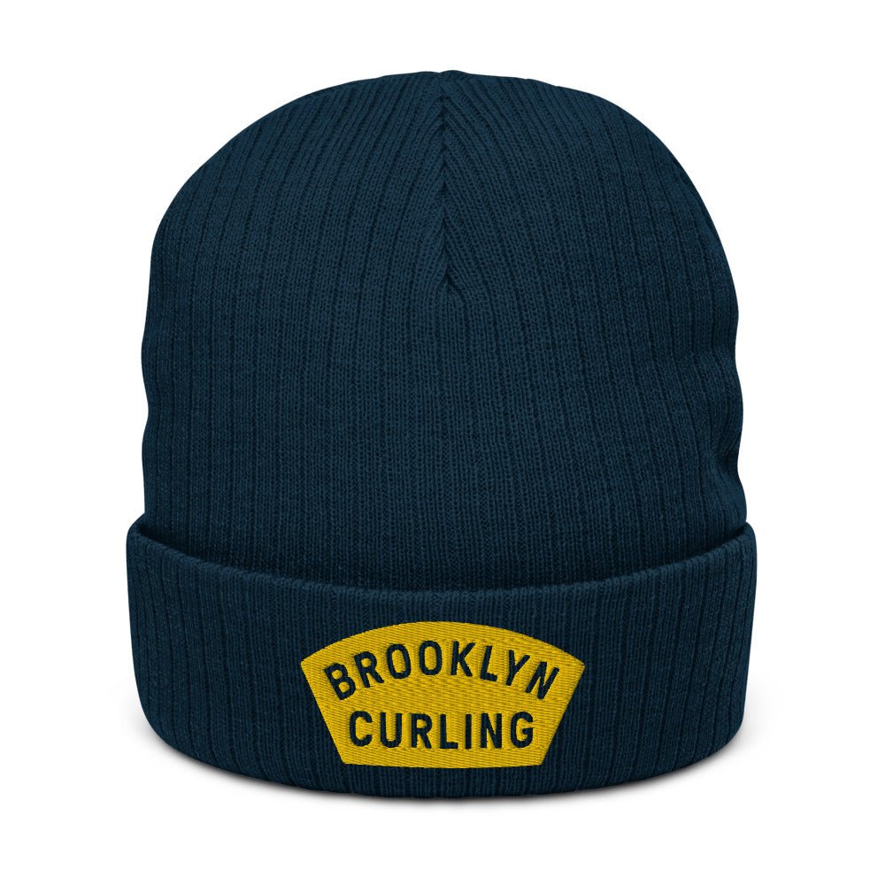 Brooklyn Curling cuffed beanie - Broomfitters