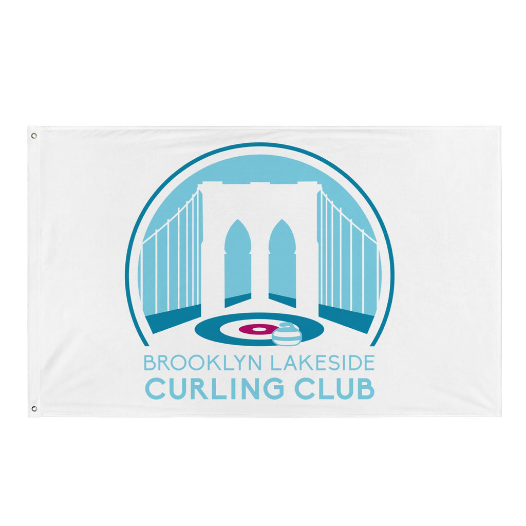 Brooklyn Lakeside Curling Club Flag - Broomfitters