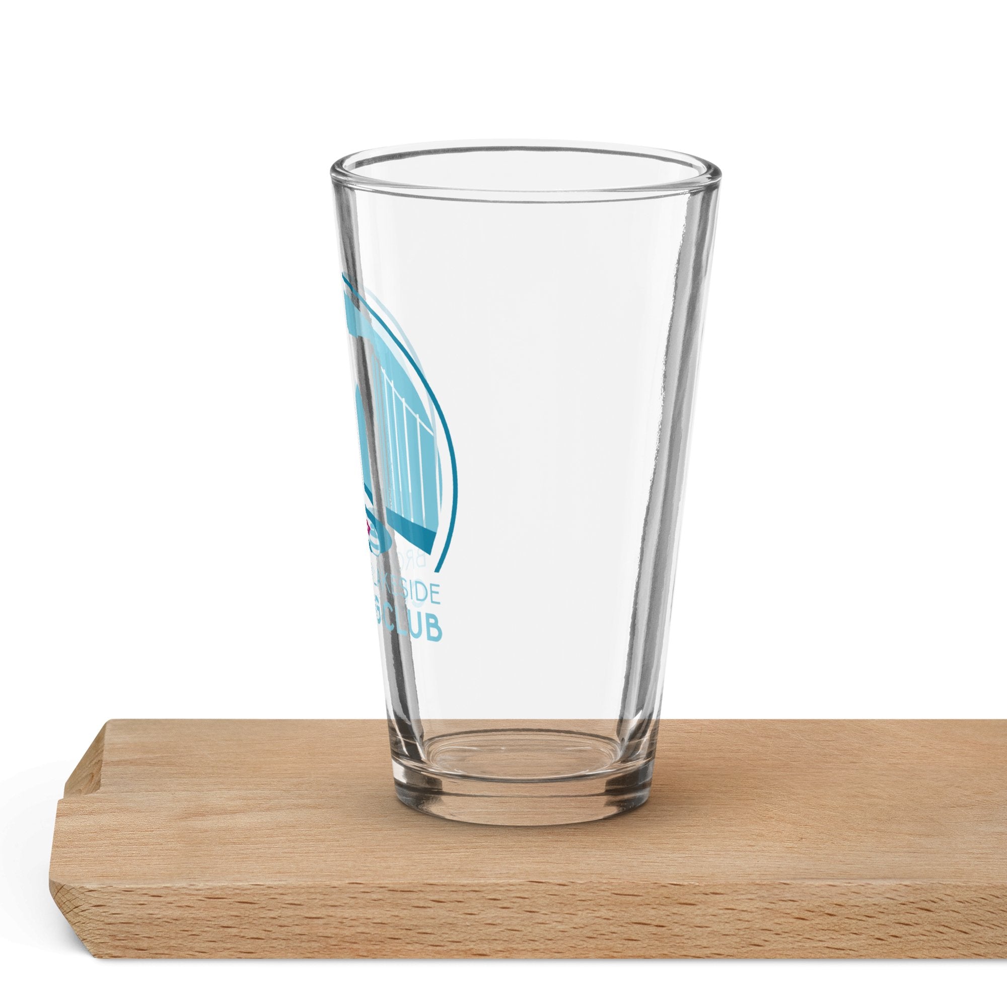 Brooklyn Lakeside Curling Club pint glass - Broomfitters