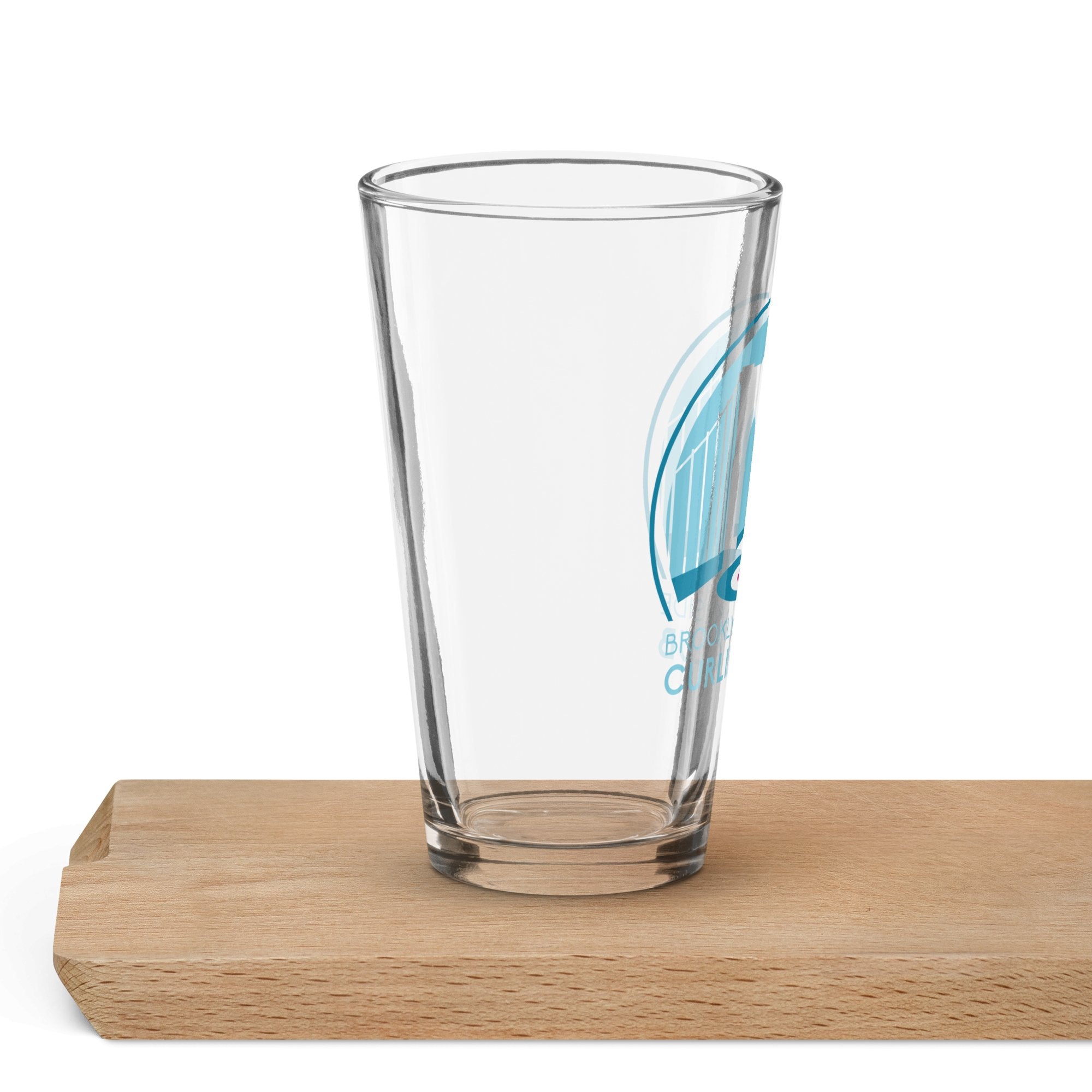 Brooklyn Lakeside Curling Club pint glass - Broomfitters