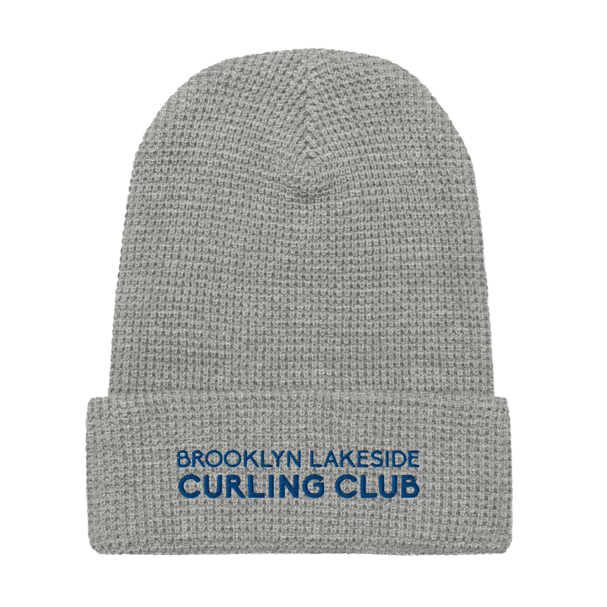 Brooklyn Lakeside Curling Club Waffle beanie - Broomfitters