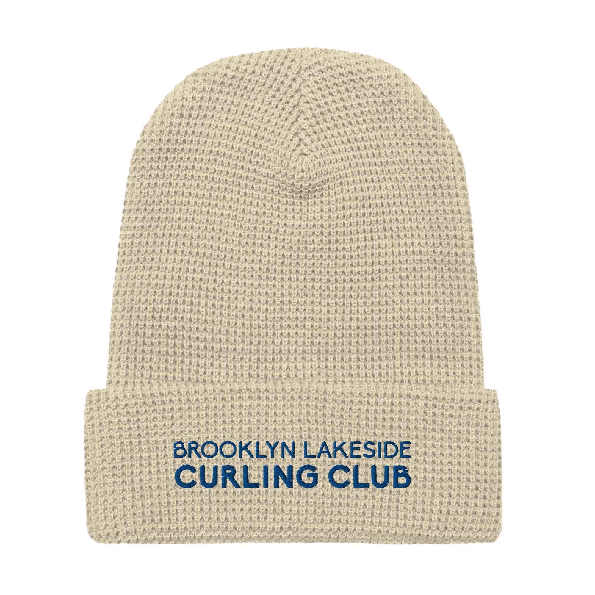 Brooklyn Lakeside Curling Club Waffle beanie - Broomfitters