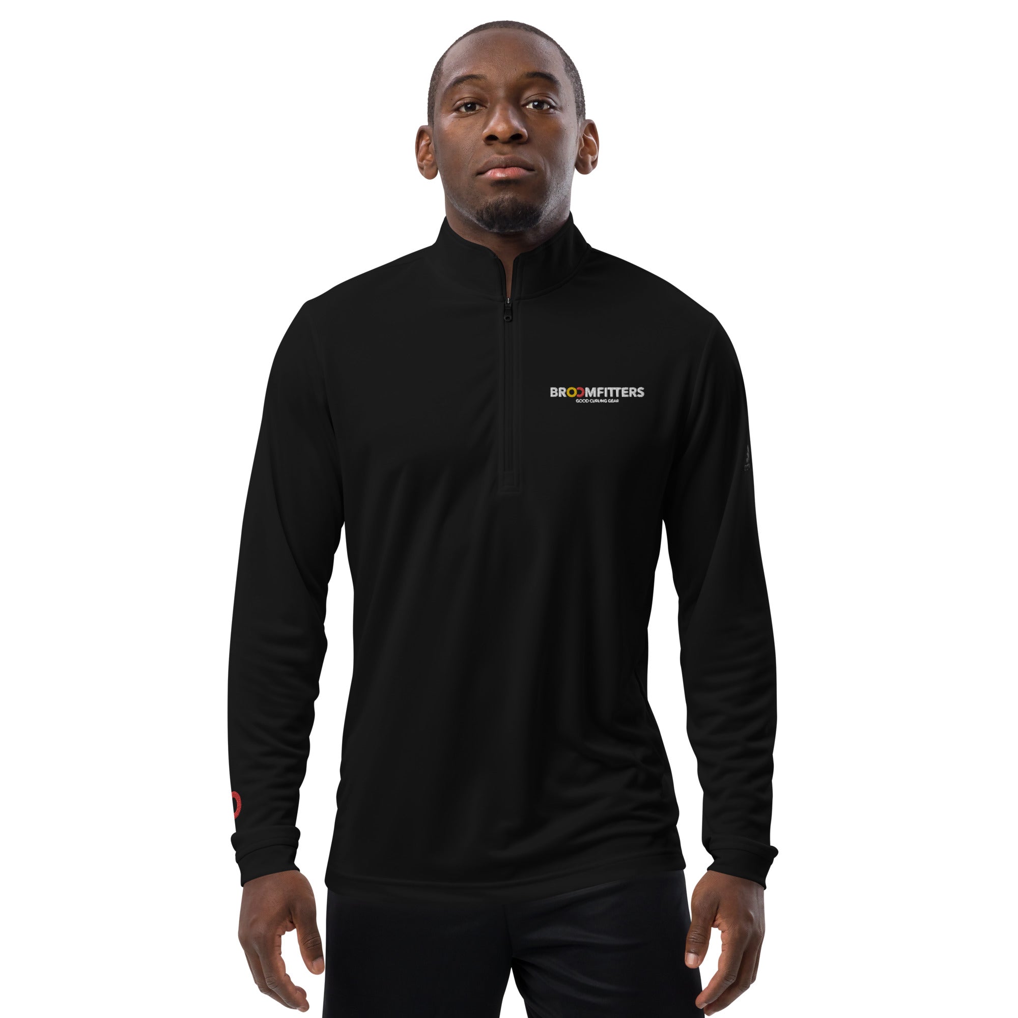 Broomfitters Adidas Quarter zip pullover - Broomfitters