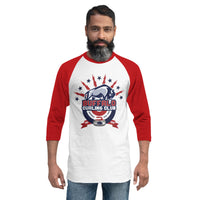 Buffalo Curling Club 3/4 sleeve raglan shirt - Broomfitters
