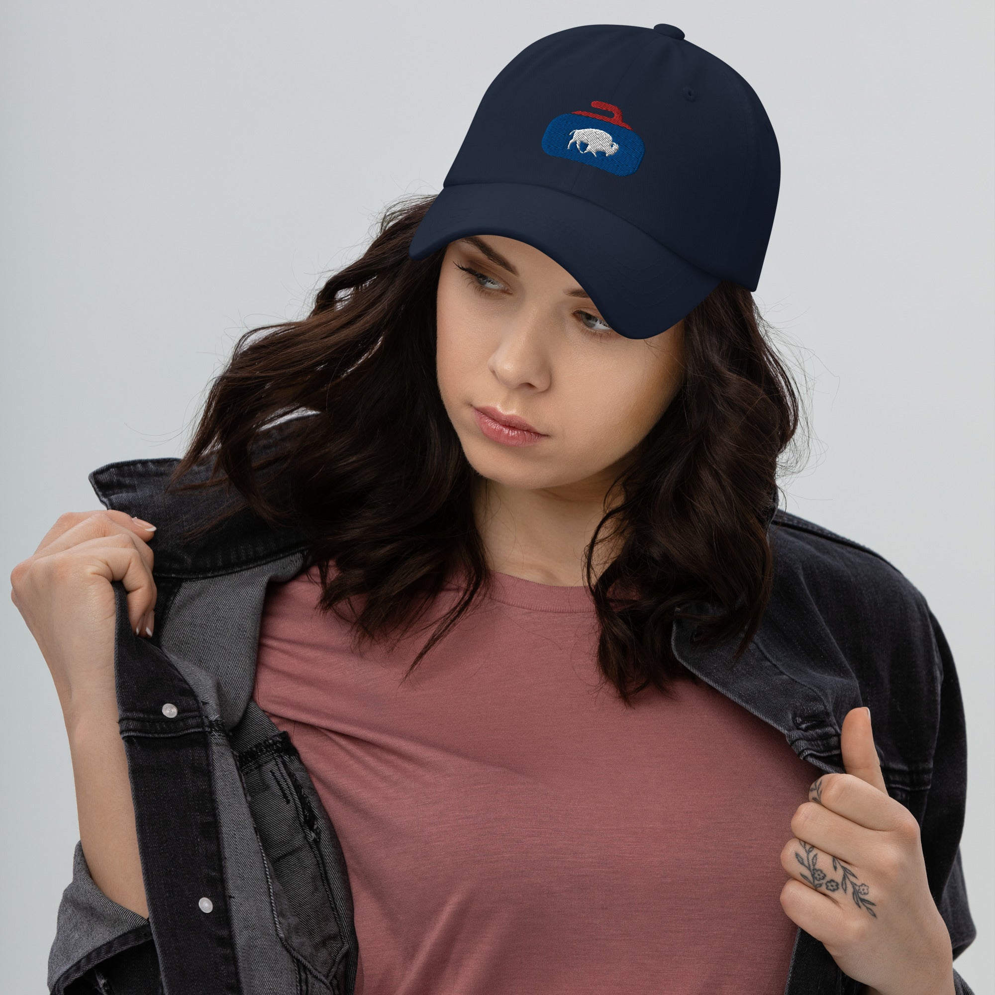 Buffalo Curling Club Dad Hat - Broomfitters