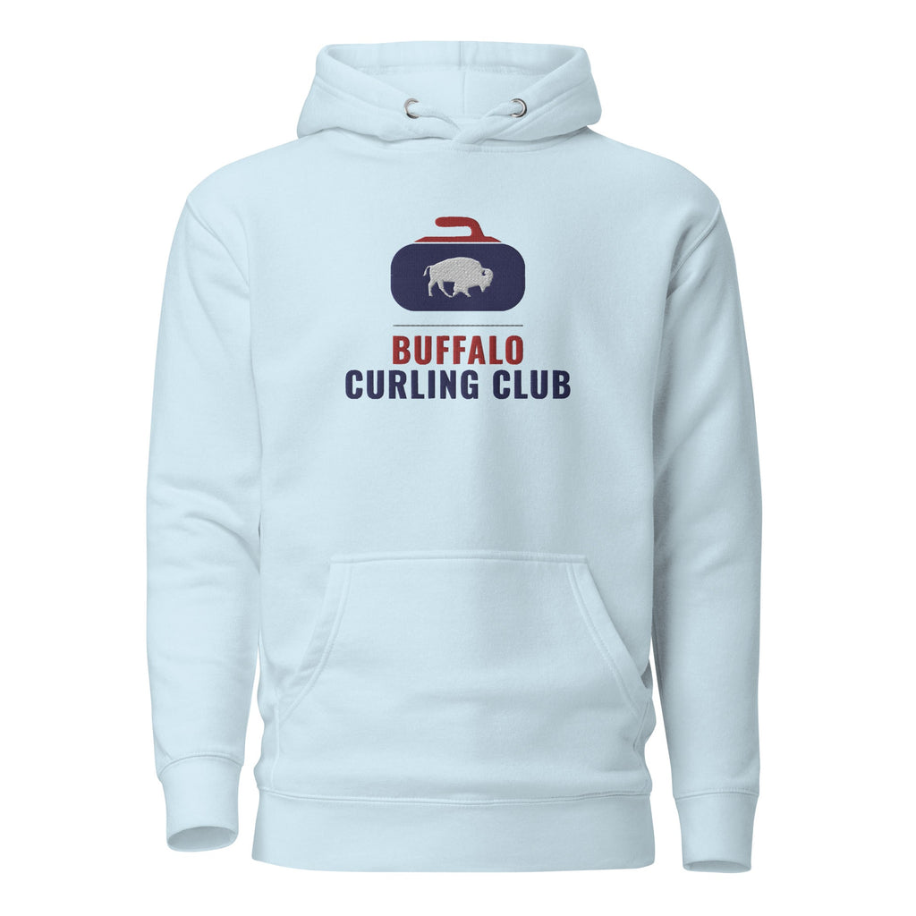 Buffalo Curling Club Embroidered Logo Hoodie - Broomfitters