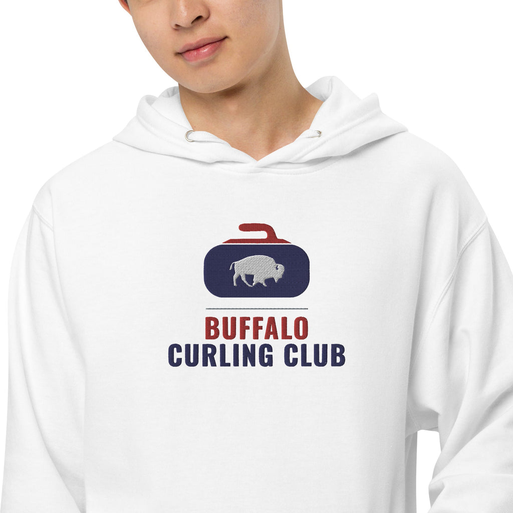 Buffalo Curling Club Embroidered Logo Hoodie - Broomfitters