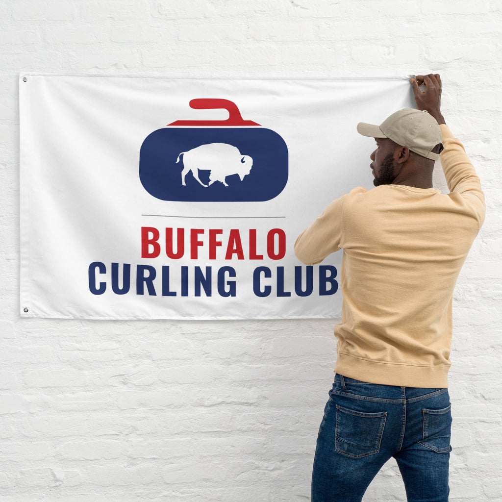 Buffalo Curling Club Flag - Broomfitters