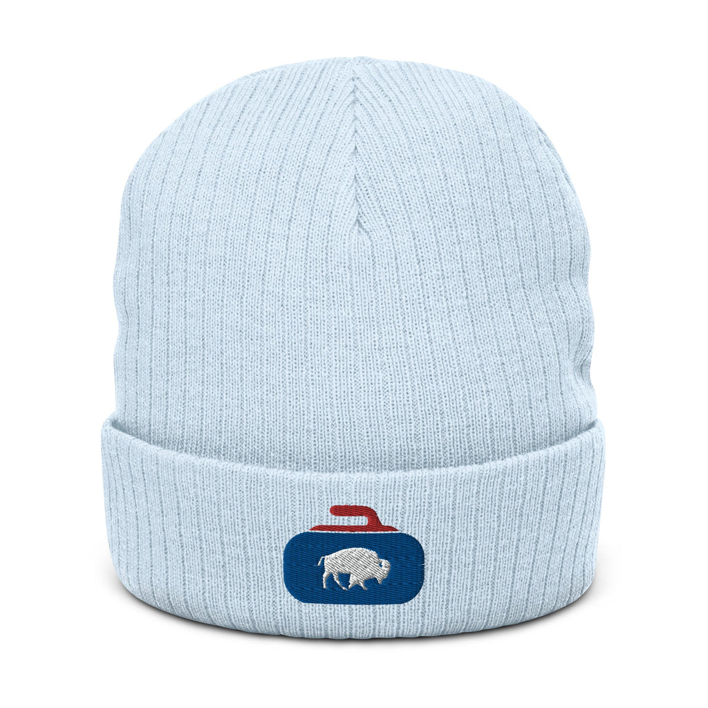 Buffalo Curling Club ribbed knit beanie - Broomfitters