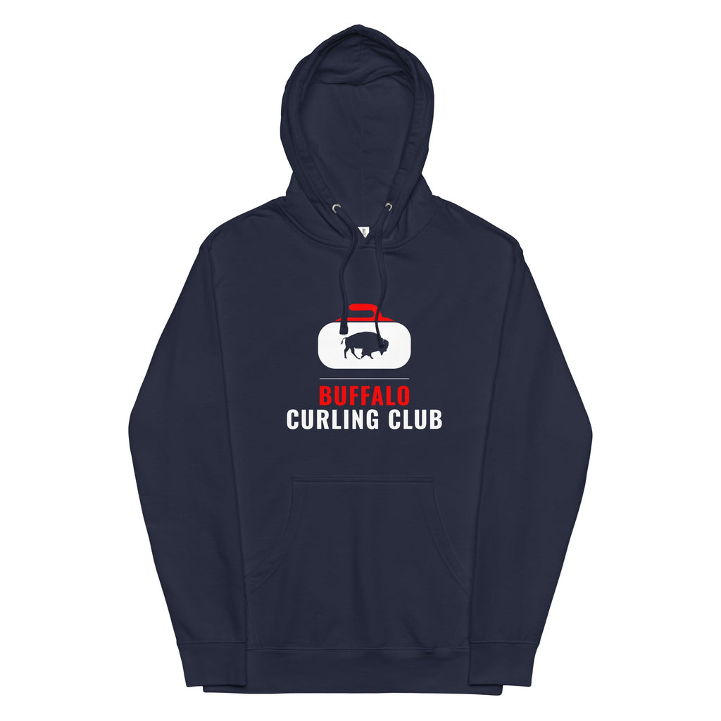 Buffalo Curling Club Unisex midweight hoodie - Broomfitters