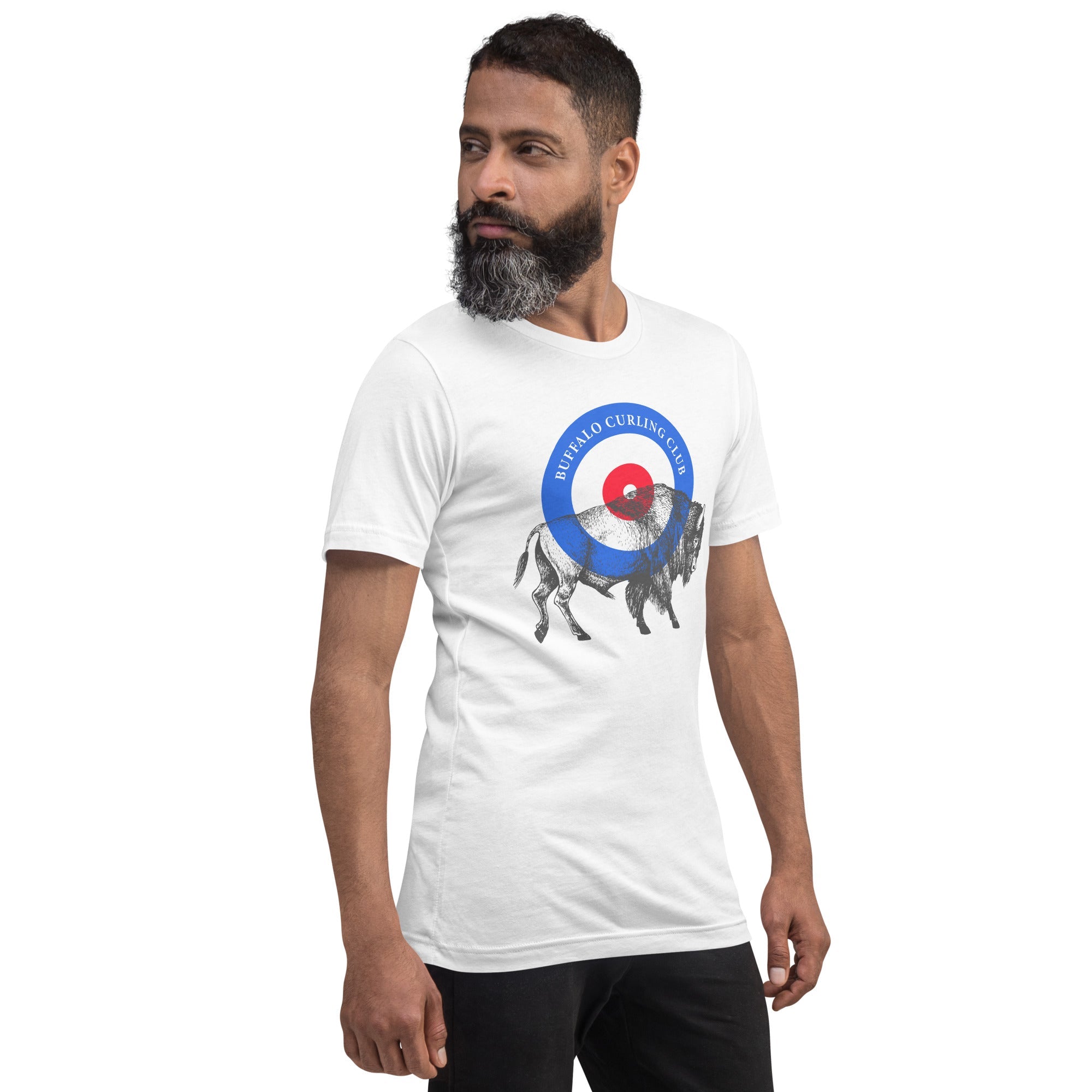 Buffalo on the Button | Curling T-shirt - Broomfitters