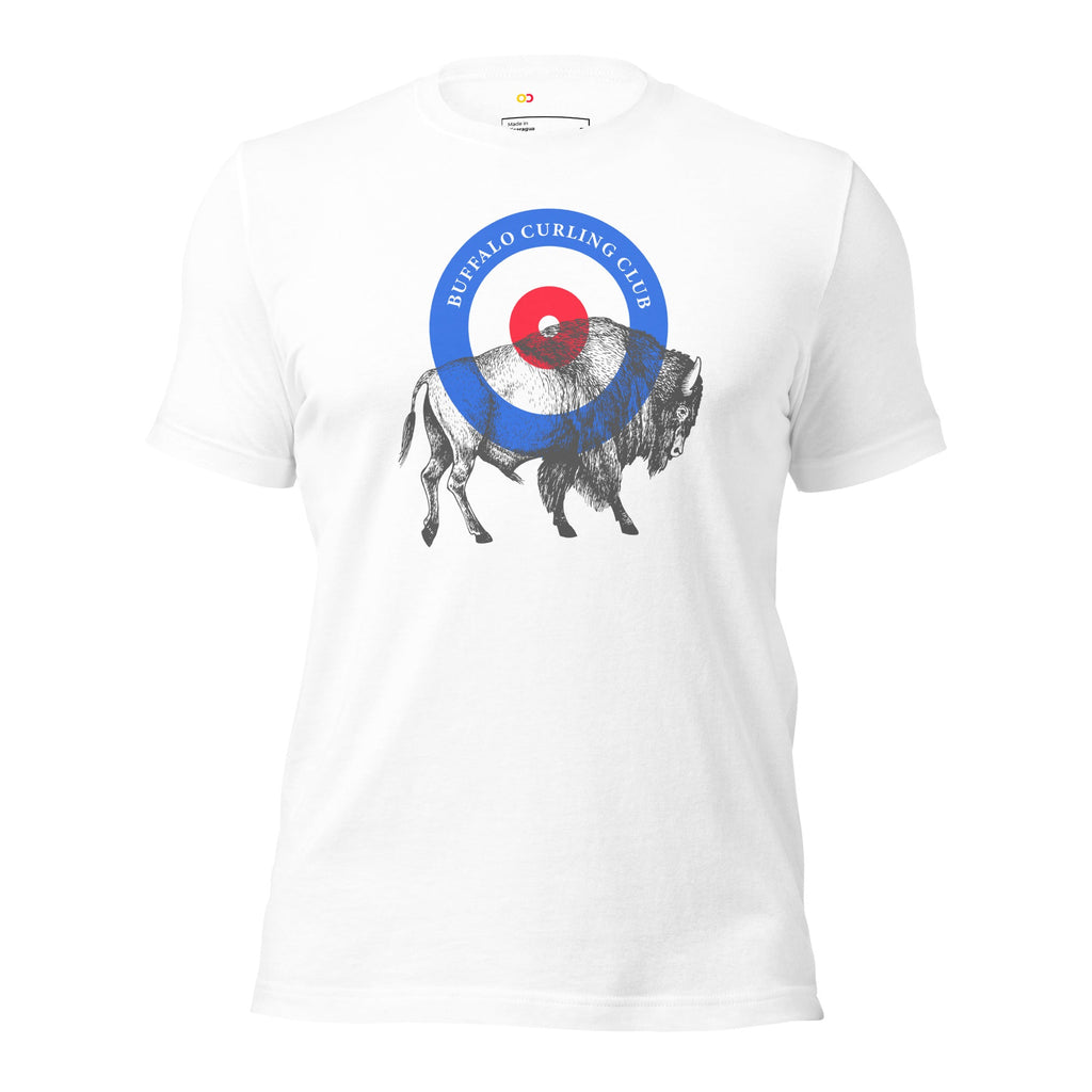 Buffalo on the Button | Curling T-shirt - Broomfitters