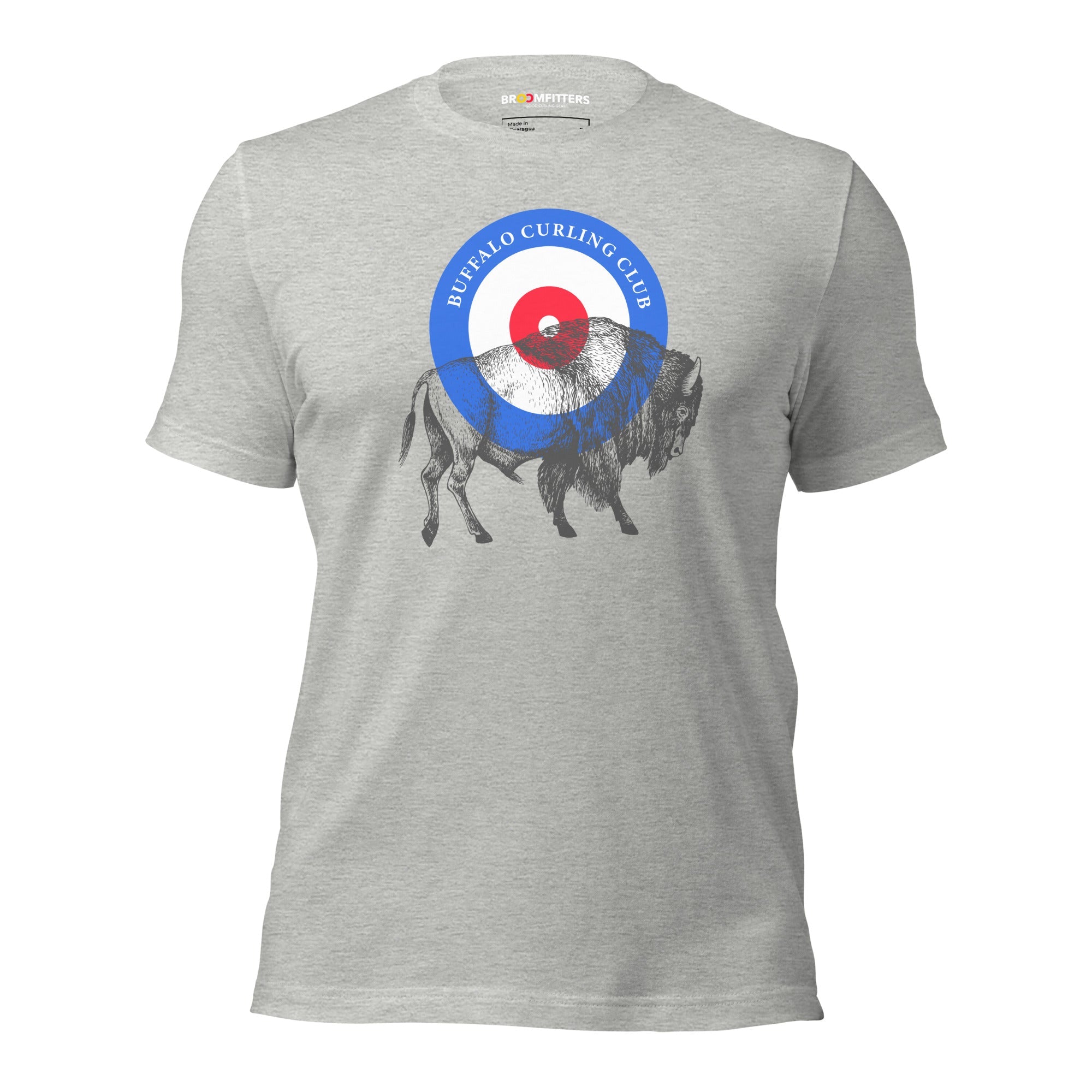 Buffalo on the Button | Curling T-shirt - Broomfitters