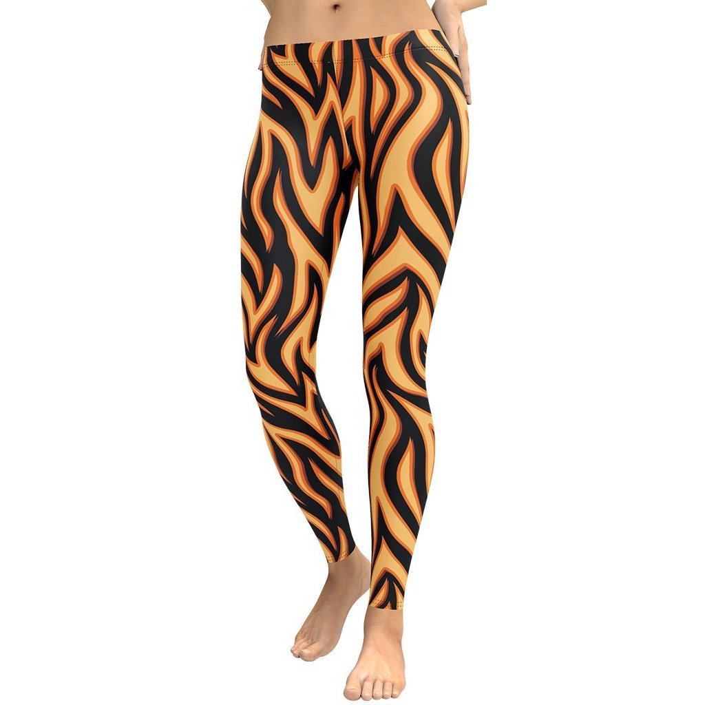 Burning Flame Leggings - Broomfitters