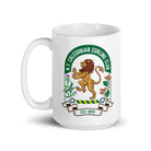 Caledonian Curling Club White glossy mug - Broomfitters