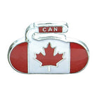 Canada National Curling Rock Flag Pin - Broomfitters