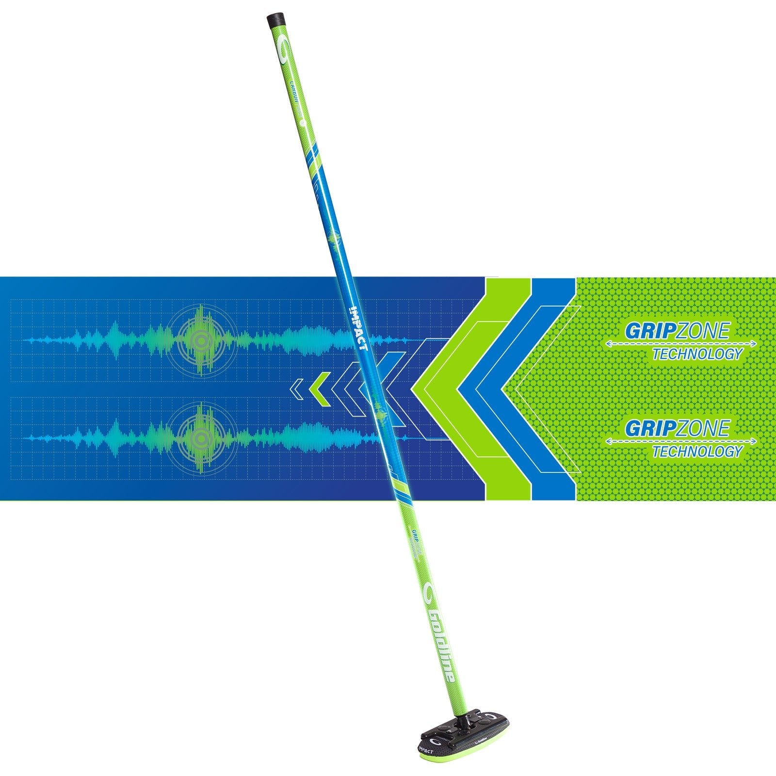 Carbon Fiber Impact Curling Broom - Broomfitters